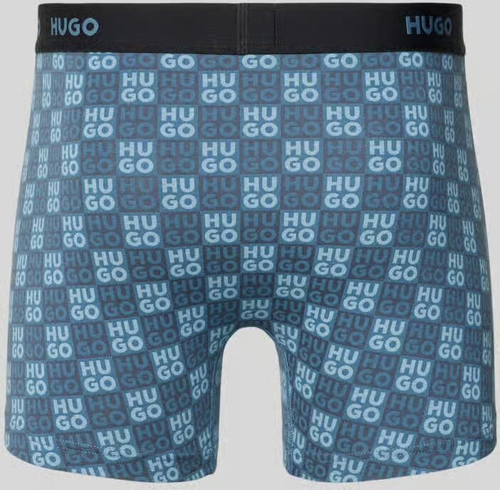 HUGO Trunks van katoenmix in een set van 3