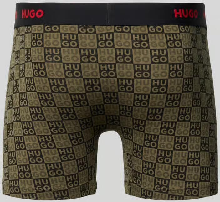 HUGO Trunks van katoenmix in een set van 3 - Foto 2