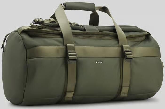 HUGO Weekendtas met rugzakriemen model 'AYDEN_HOLDALL'