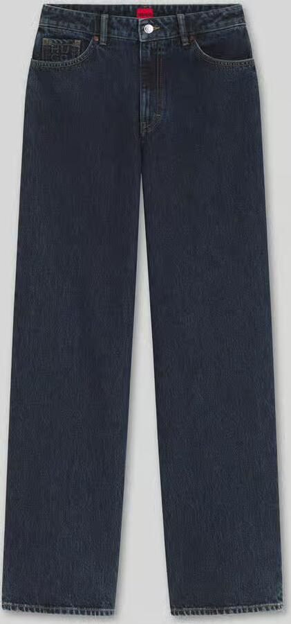 HUGO wide & loose fit jeans van pure katoen model '937_14'