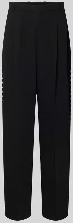 HUGO wide fit broek met bandplooien en met scheerwol model 'FEDIX' - Foto 2