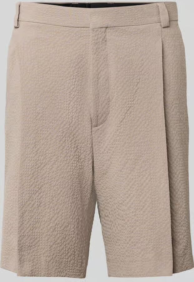 HUGO wide fit chino short van katoenmix - Foto 2