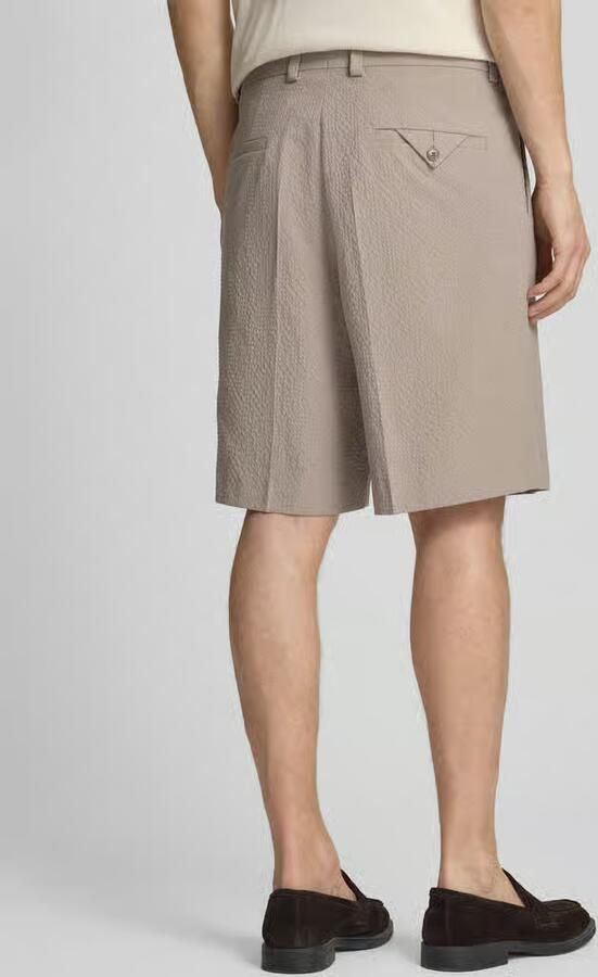 HUGO wide fit chino short van katoenmix - Foto 3