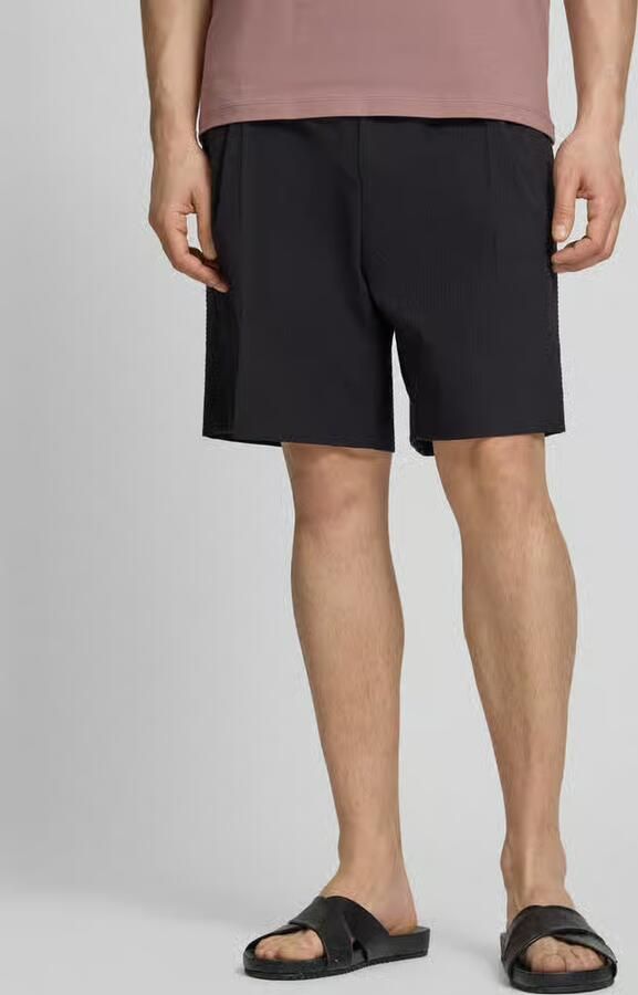 HUGO wide fit chino short van katoenmix - Foto 4
