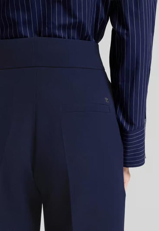 HUGO Wide leg broek met hoge band model 'HIMIA1'