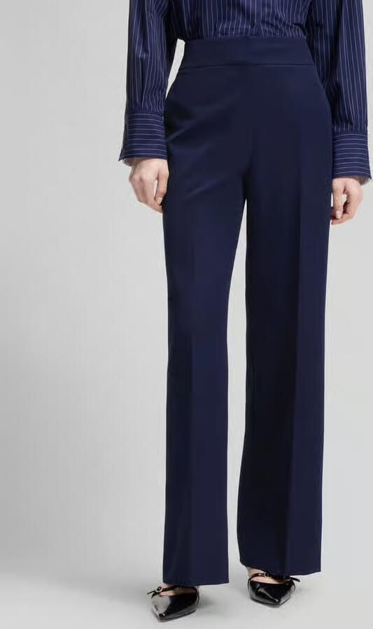 HUGO Wide leg broek met hoge band model 'HIMIA1' - Foto 2
