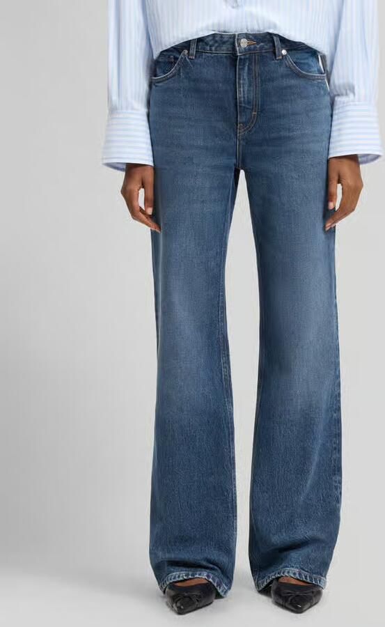 HUGO Wide leg jeans van katoenmix model 'GORINNE' - Foto 3