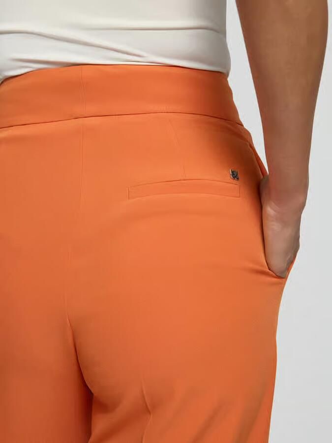 HUGO wide leg wijdte broek met riemlusjes model 'HIMIA-1'