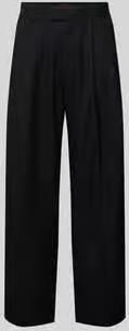 HUGO Wijdte broek met viscose Model 'RIKO261'