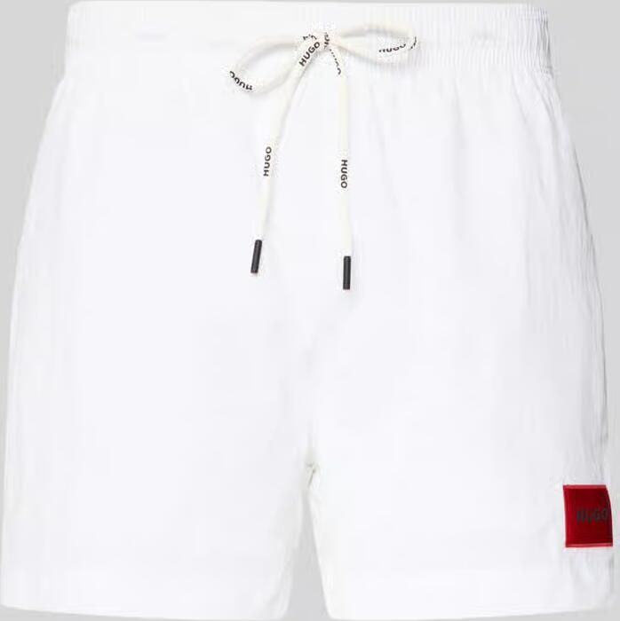 HUGO Regular fit zwembroek met labelpatch model 'DOMINICA' - Foto 2