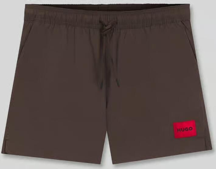 HUGO Zwembroek met labelpatch model 'DOMINICA' - Foto 2