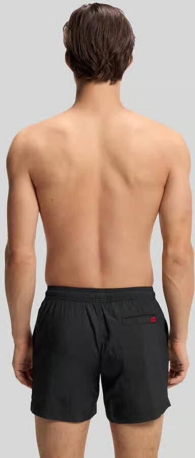 HUGO Regular fit korte zwembroek met labelbadge model 'DOMINICA' - Foto 7
