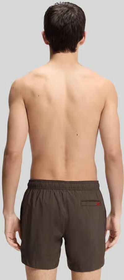 HUGO Zwembroek met labelpatch model 'DOMINICA'