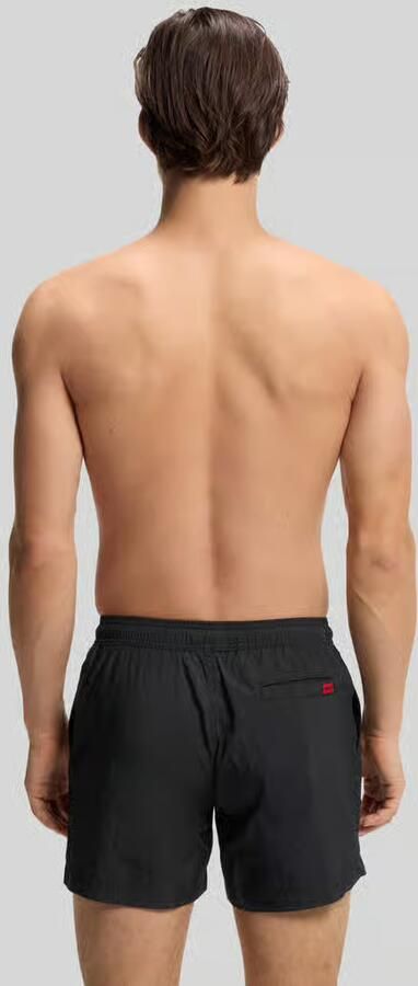 HUGO Regular fit korte zwembroek met labelbadge model 'DOMINICA' - Foto 3