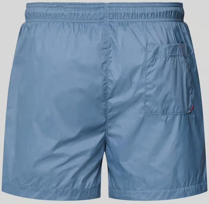 HUGO Zwemshorts met labelprint model 'HAITI'