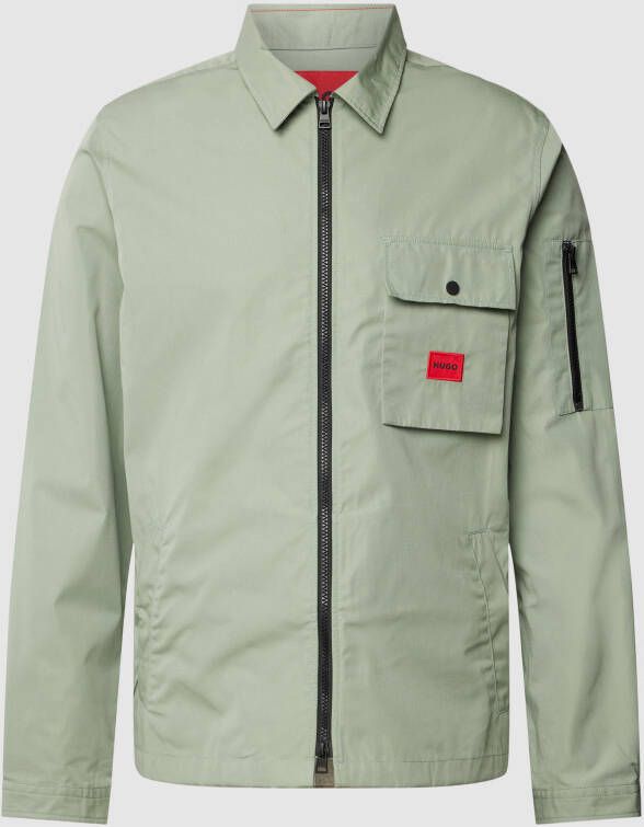 HUGO Jack met platte kraag model 'Emmond'