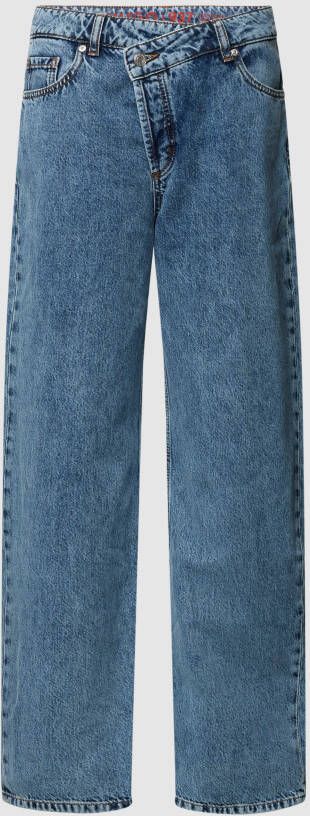 HUGO Jeans met asymmetrische band