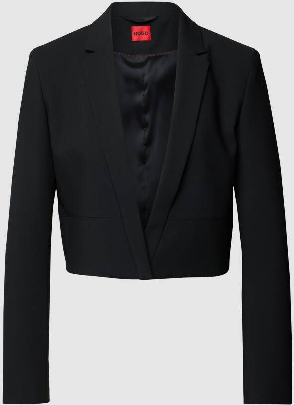 HUGO Korte blazer met reverskraag model 'Amalisi'
