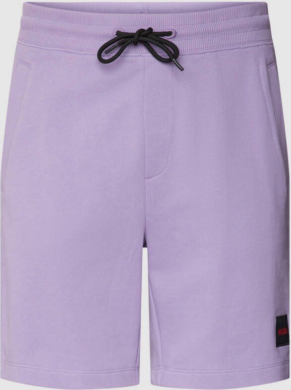 Hugo Boss Heren Shorts Stijlvolle Collectie Purple Heren