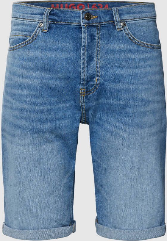 HUGO Korte jeans met 5-pocketmodel