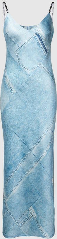 HUGO Midi-jurk in denimlook model 'Kasra'