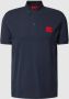 HUGO Regular fit poloshirt met labelpatch model 'Dereso' - Thumbnail 2