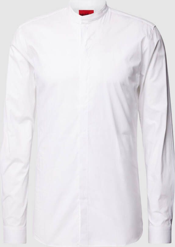 HUGO Regular fit zakelijk overhemd met knoopsluiting model 'Enrique'