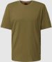 Hugo Boss Heren Stijlvolle Biologisch Katoenen T-shirt Green Heren - Thumbnail 1
