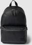 Hugo Boss Zwarte Laptop Rugzak met Rits en Meerdere Zakken Black Heren - Thumbnail 1