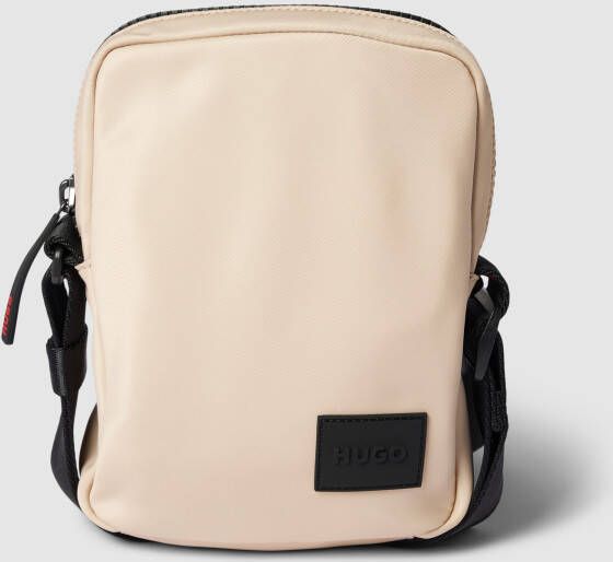 HUGO Schoudertas met labelpatch model 'Ethon'