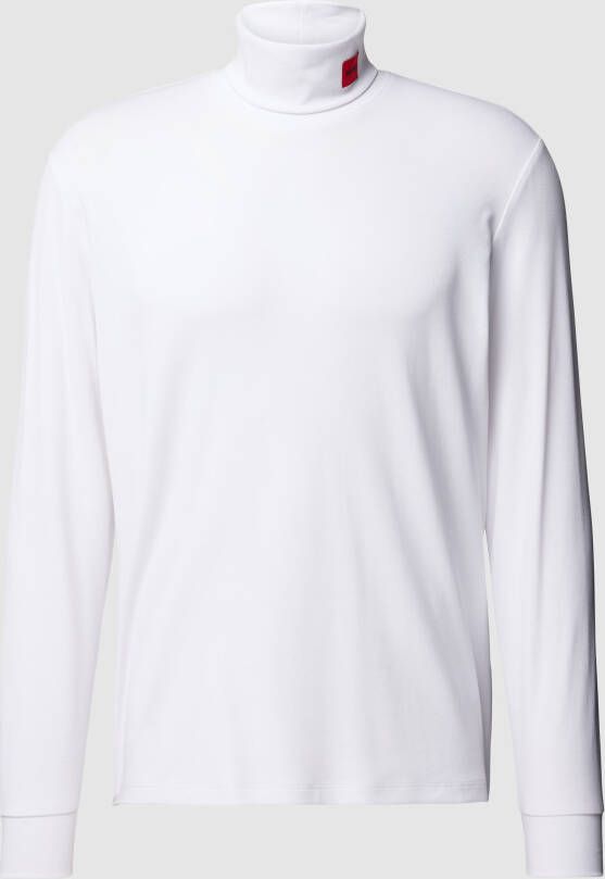 Hugo Boss Logo Patch Coltrui Longsleeve White Dames