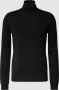 HUGO Shirt van scheerwol met lange mouwen en col model 'San Thomas' - Thumbnail 1