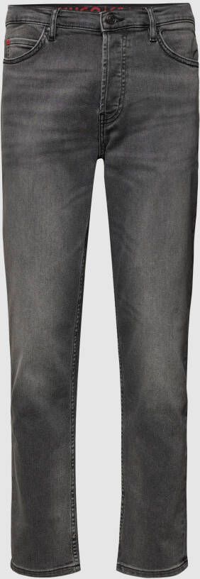 HUGO Slim fit jeans met labeldetails model '634'