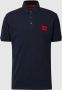HUGO Regular fit poloshirt met labelpatch model 'Dereso' - Thumbnail 1