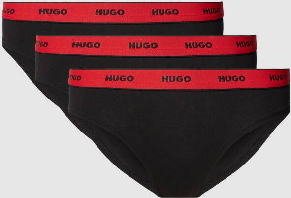 HUGO Slip met elastische band met logo