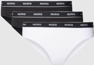 HUGO Slip met labelprint in een set van 3 stuks
