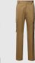 HUGO Stoffen broek met opgestikte zakken model 'Falko' - Thumbnail 1