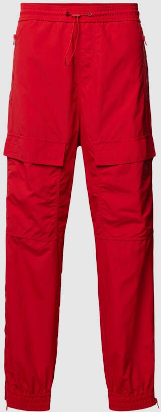 HUGO Stoffen broek met opgestikte zakken model 'Ganno'
