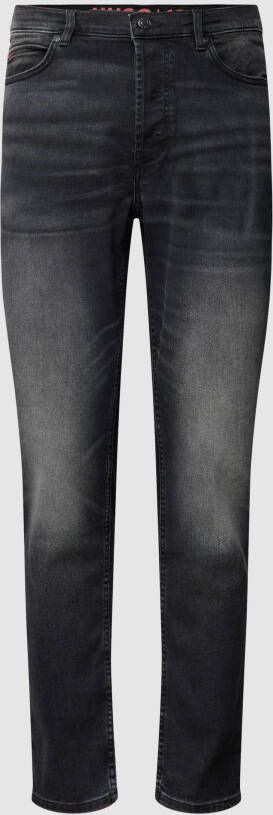HUGO Straight fit jeans met stretch model ' 634'