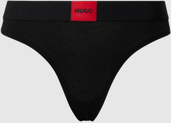 HUGO String met labelpatch model 'Thong Red Label'