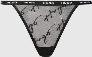 HUGO String met semi-transparant design