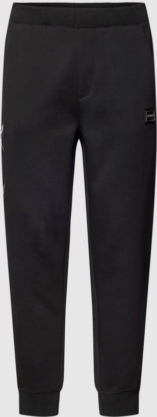 HUGO Sweatpants met labeldetail model 'Doyster'