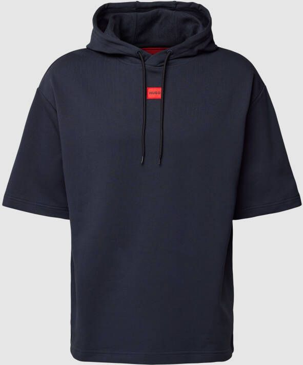 HUGO Sweatshirt met 1 2 mouwen model 'Dresley'