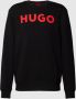 HUGO Sweatshirt met labeldetail model 'Dem' - Thumbnail 1