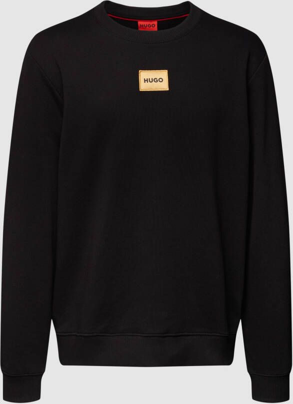 HUGO Sweatshirt met logoprint model 'Diragol'