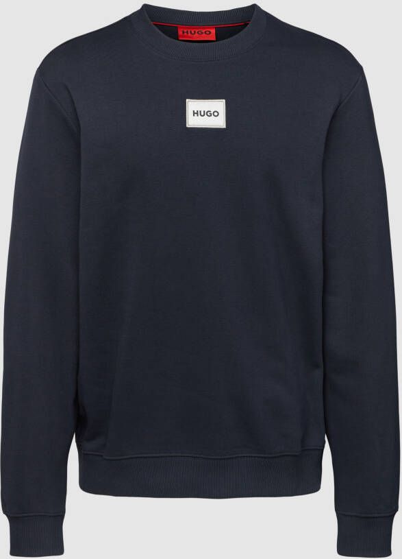 HUGO Sweatshirt met logoprint model 'Diragol'