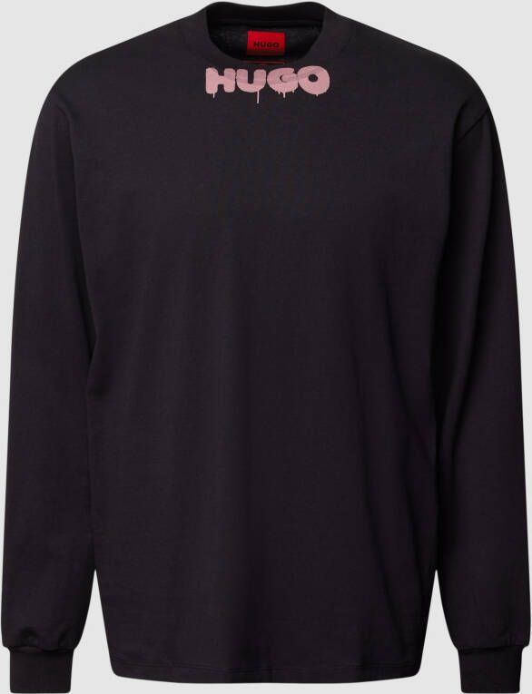 HUGO Sweatshirt met ronde hals model 'Dotopaxi'