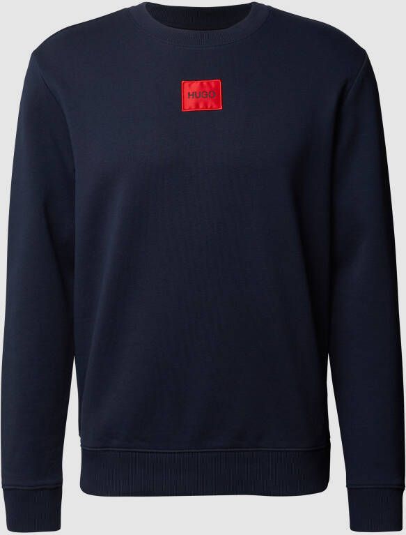 HUGO Sweatshirt van katoen model 'Diragol'