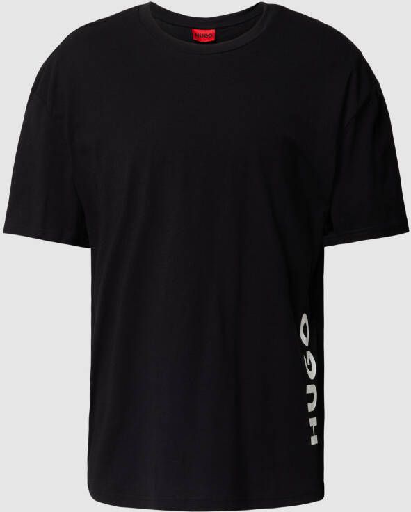 Hugo Boss Heren Stijlvolle Biologisch Katoen T-shirt Black Heren
