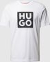 Hugo Boss Heren T-shirt Herfst Winter Collectie White Heren - Thumbnail 2